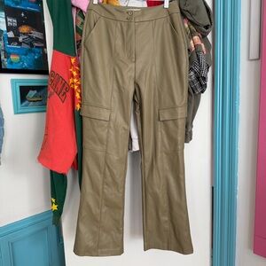 Native youth rubberized pants